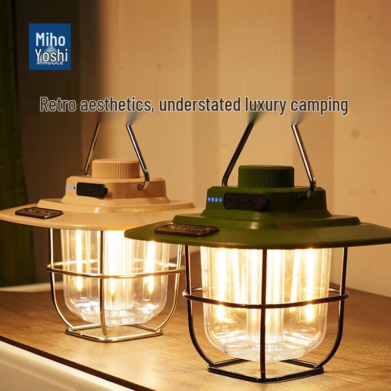 Retro Rechargeable Camping Lantern
