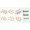 18K Gold Plated Brass Square Connector Clasps Pearl Clasps Fastener For Bracelet Necklace Making Accessories Jewelry Materials