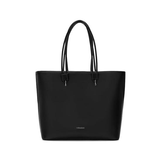 Miraggio Women's Jada Solid Tote Bag With Laptop Compartment | Tote Bags for Women For Office Use, Work | Ladies Shoulder Purse