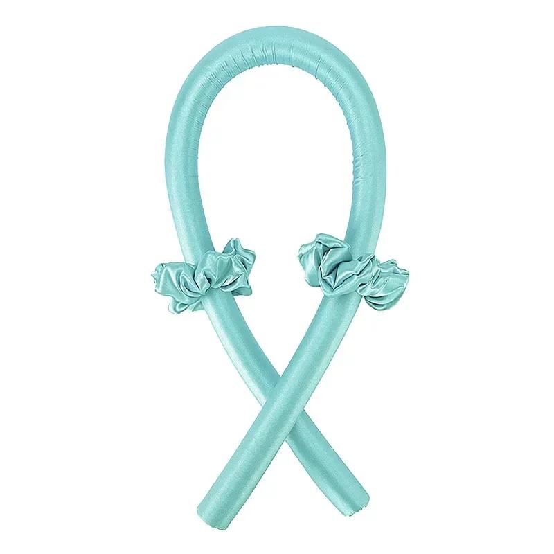 Tige de friser sans chaleur, bandeau sans chaleur, boucles en soie, ruban, bigoudis, bandeau doux pour dormir, bigoudis paresseux, outils de coiffure