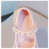 Girls Princess Crystal Shoes Spring Summer 2025 New Casual Rhinestone Soft Bottom Girls Performance Single Shoes