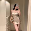 Underwear Pure Desire Wind Suspender Skirt Japanese Floral Skirt Sexy Nightdress Hip Skirt Lace Loungewear