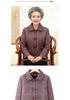 Stylish Grandma's Winter Cotton Jacket: New Padded Outerwear for Middle-Aged & Elderly, Plus Velvet for Extra Warmth