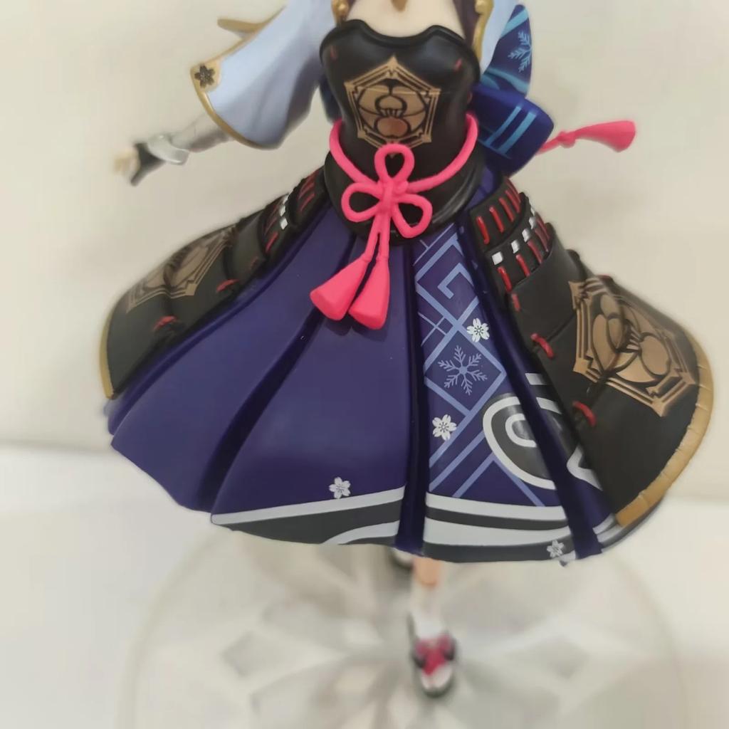 23cm Anime Genshin Impact Yae Miko Anime Figure Kamisato Ayaka Action Figurine Beelzebul Raiden Shogu PVC Statue Model Doll Toys