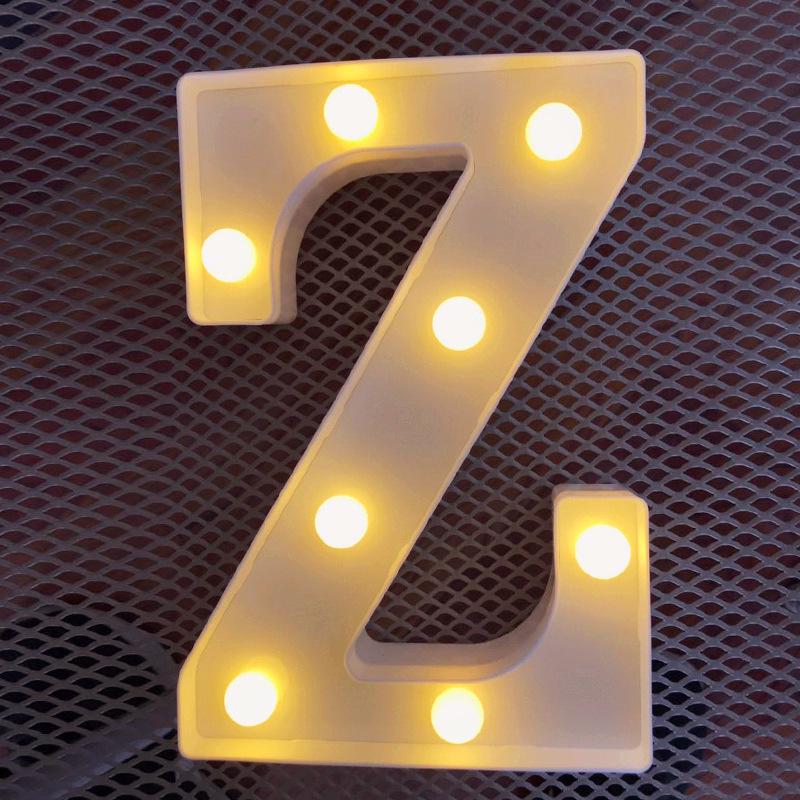 Popular 26-Letter Alphabet, Number & Symbol Lights for Events & Decor