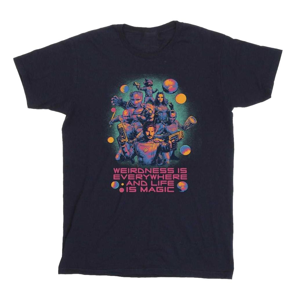 Guardians Of The Galaxy Volume 3 Mens Weirdness Cotton T-Shirt