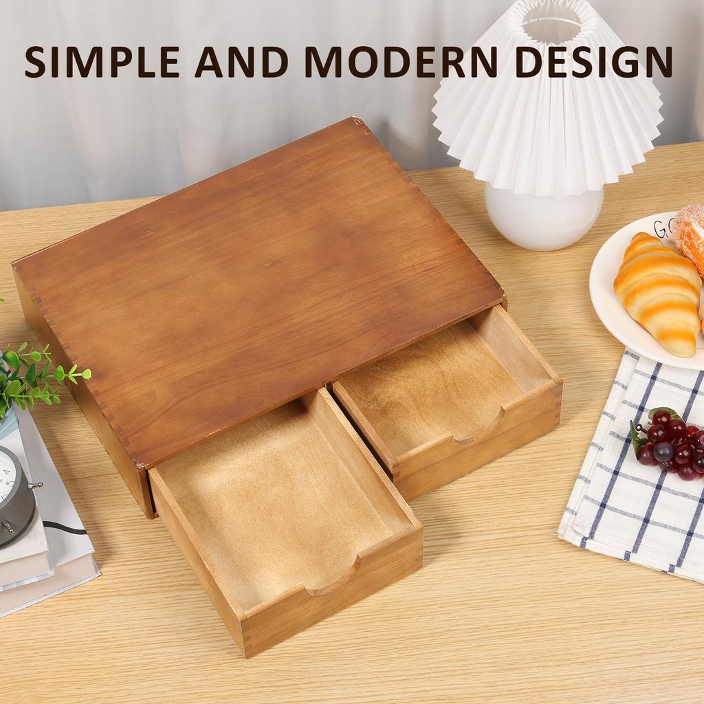 Coffee Capsule Storage Box Tea Set Storage and Organizing Box Display Rack Space Saving Desk Storage Rack for Home Decoration