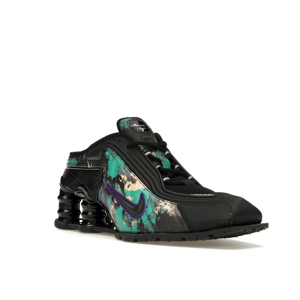 Nike Martine Rose x Shox Mule MR4 Lilek Dámské Tenisky Černá metalíza-stříbrná DQ2401-003