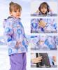 Hiheart Ski and Snowboard Wear Set for Down Jacket and Snow Flower Size 140 Kids' Girls, Pants, 2-Piece Set, Design,