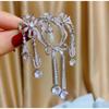SUYU Classic Fashion Corsage Fringe Cubic Zirconia Imitation Zircon Suit Coat Pin