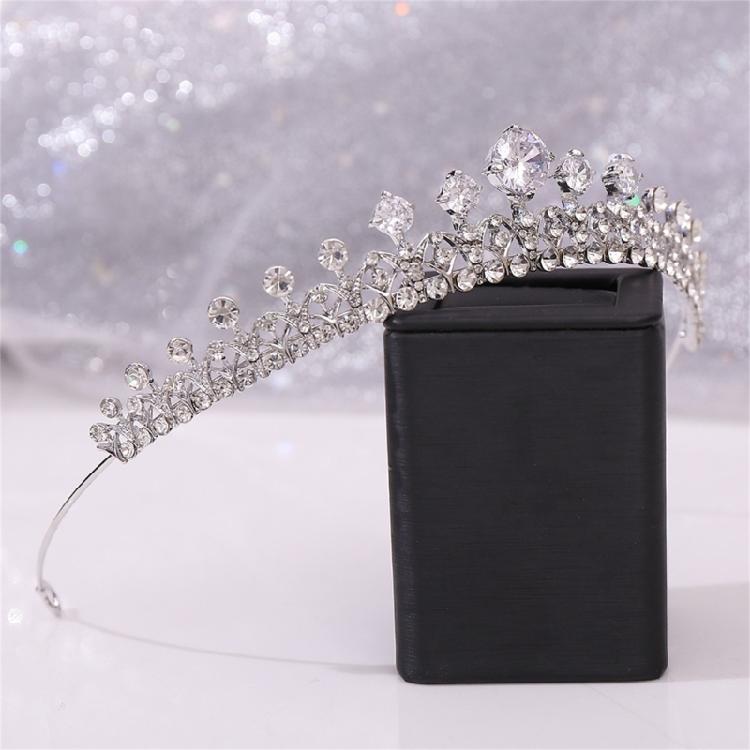Crystal Crowns Tiaras Wedding Bridal Hair Jewelry Accessories Girl Woman Princess