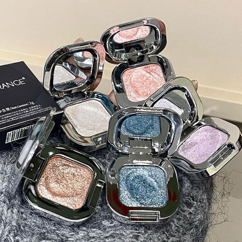 Herorange Monochrome Eyeshadow Palette Matte Eye Shadow Smoky Pearl Glitter Earth Low Saturation Matte Eye Shadow Makeup