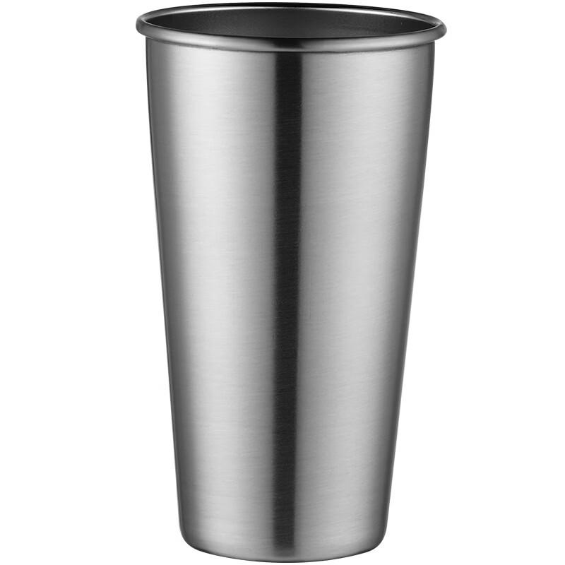 Thickened 304 Stainless Steel Beverage Tumbler - 500ml, 2-Pack