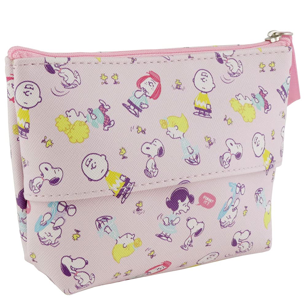 Sunstar Stationery Snoopy Pouch Sheet Case Seapo Plus Glitter with Friends S2313936