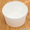 Sunnap Embossed Food Bowls, 20-Piece Set, Takeout Containers, Embossed Paper Bowls, FB9020E (900ml, White)
