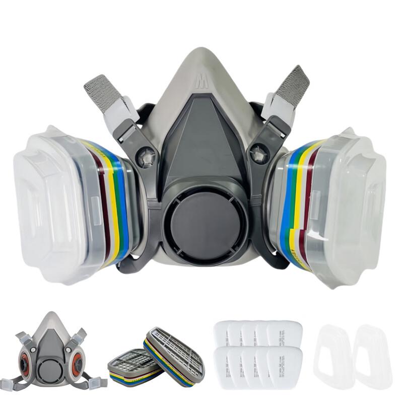DAXTE Full-Face Respirator Mask Kit
