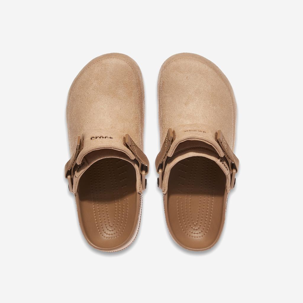 [Crocs] Classic Crafted Vegan Suede Clog [CRS211930] [Shipped from Korea] 100% Authentic