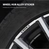 2025 For BMW Carbon Fiber Vinyl Car Tire Wheel Hub Rims Decals Sticker Car Accessories For BMW E36 E46 E90 F10 F30 F20 E87 E92 G