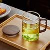 Luchangming Heat-Resistant Glass Tea Cup with Infuser