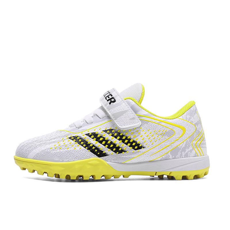 Summer new breathable children's Velcro football shoes men's and women's sports shoes students non-slip broken nail training shoes