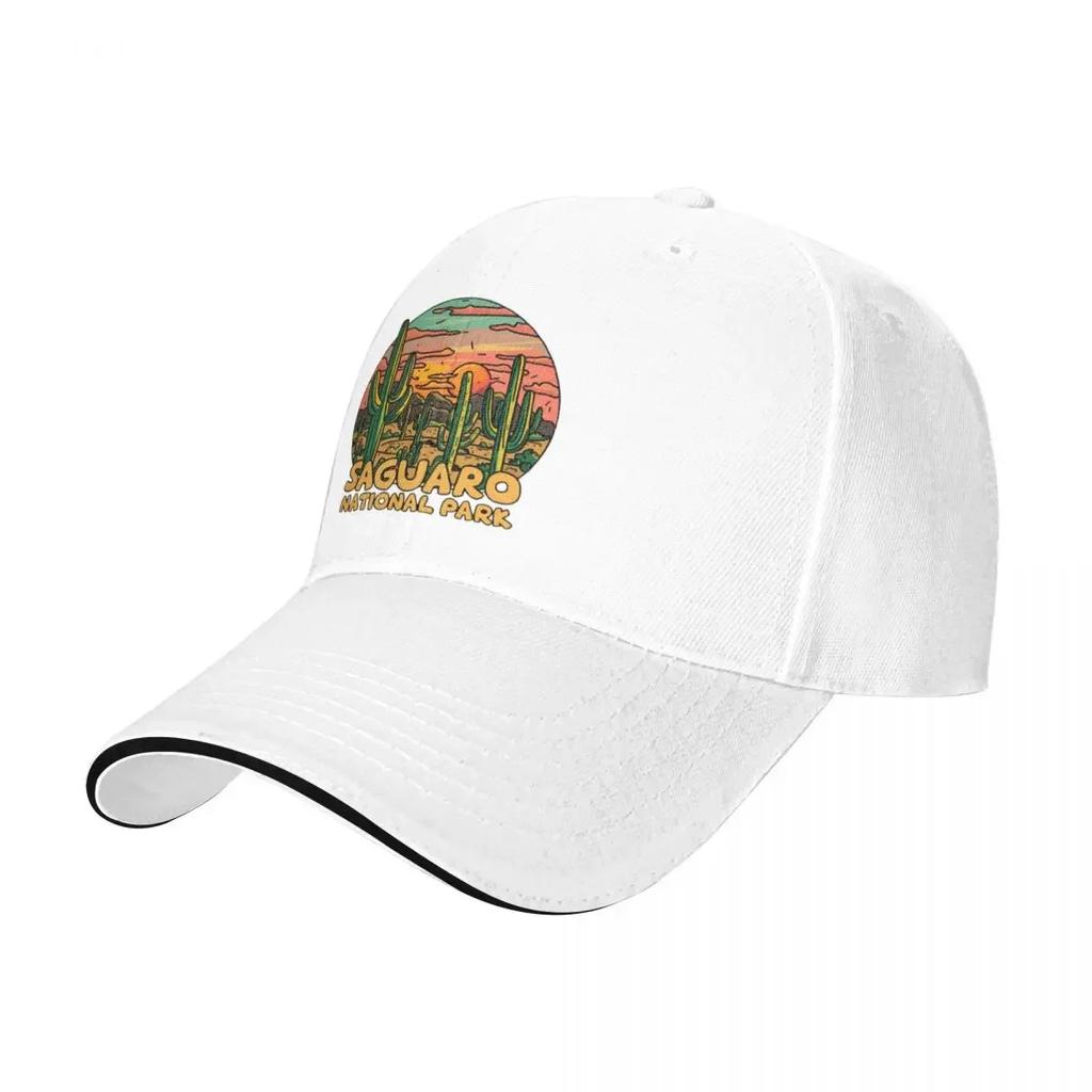 Saguaro National Park Arizona Tucson Cactus Pool Party Baseball Caps For Mens Personalized Male Beach Golf Hat Trucker Cap