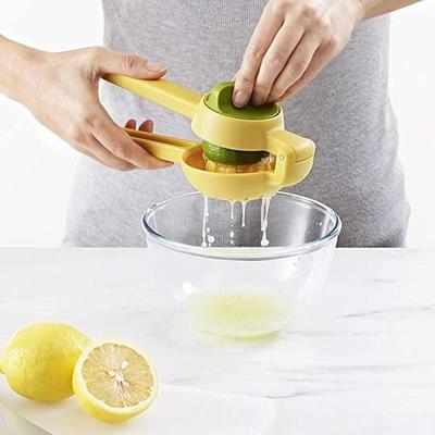 Espremedor de Limão Espremedor de Mão Tigela Dupla Espremedor de Limão e Lima Espremedor Manual de Laranja e Cítricos Espremedor Auxiliar de Cozinha