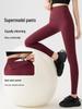 Women's Pocket Yoga Pants - Tummy Control, Slim Fit, Pilates Leggings for Spring/Autumn