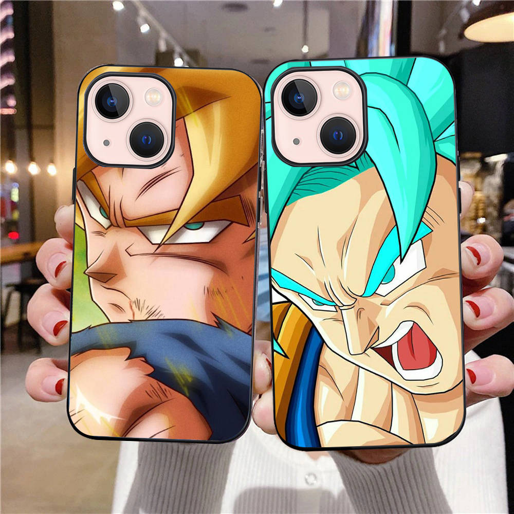 B-15 Dragon Ball Black Case for Samsung S24 S23 S22 S21 S20 FE S10 Lite Ultra S7 S8 S9 Plus A05S A11 A12 A13 A15 A22 A24 A25 A32 A52 A71 5G