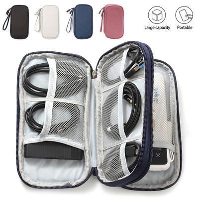 Travel Portable Digital Accessories Storage Bag Data Cable Waterproof Storage Bag U Disk Charging Bank Storage Box