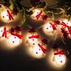 10LED Snowman String Lights Christmas Tree Decor Garland Lights Christmas Ornaments Christmas Decorations Navidad Natal New Year