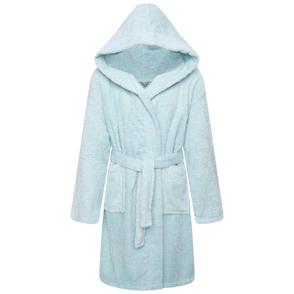 Keanu Childrens/Kids Cotton Dressing Gown