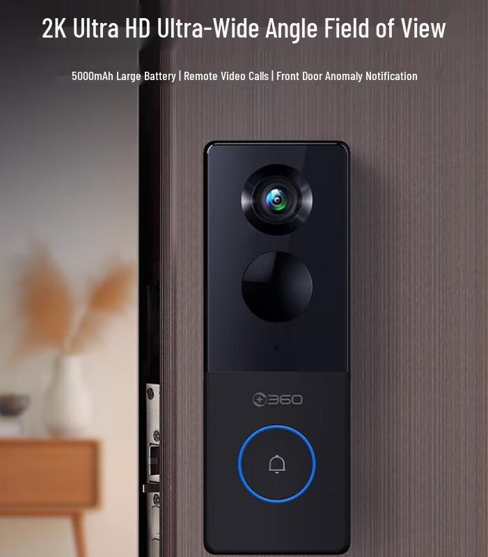 

360 Smart Video Doorbell 6 with 3MP HD (CN version)
