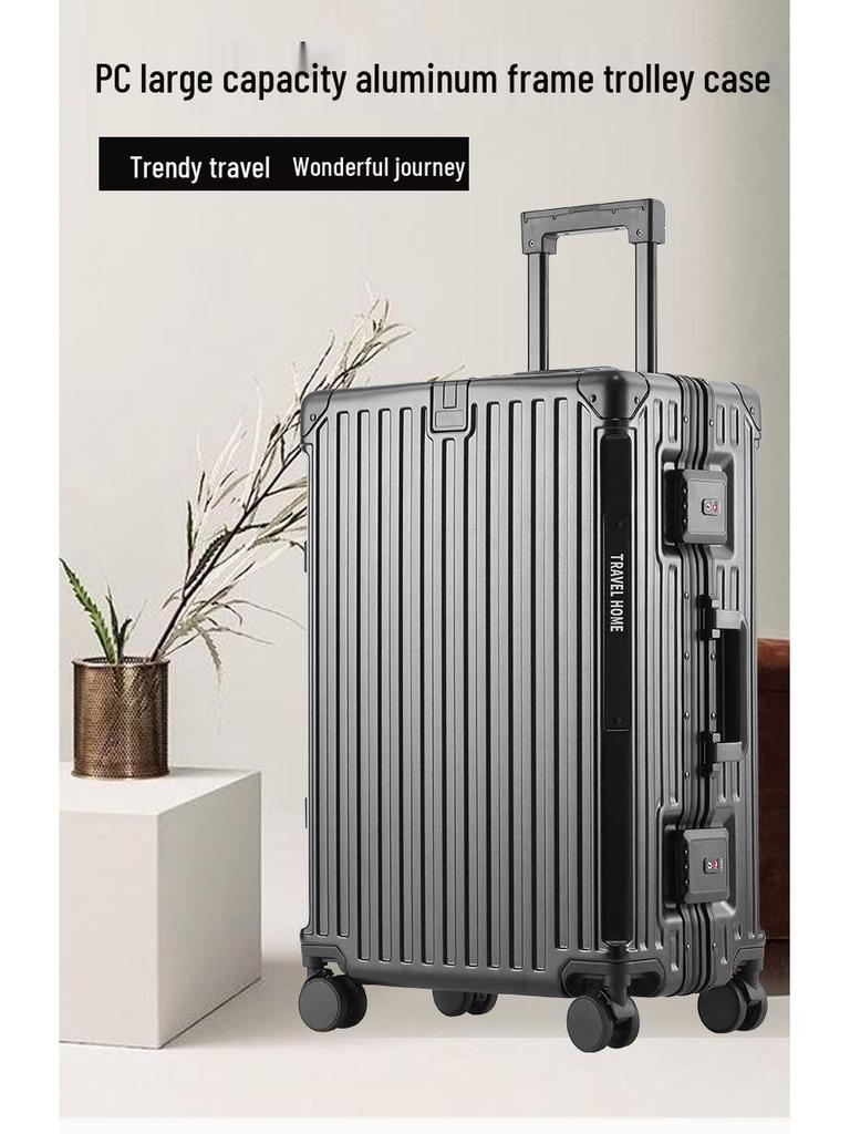 20-calowy Wielofunkcyjny Bagaż Podręczny Wysokiej Jakości z Kółkami Hamulcowymi i Ładowarką
