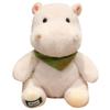 New Cute Hippo Doll Creative Plush Toy Hippo Cute Doll Children's Birthday Gift
