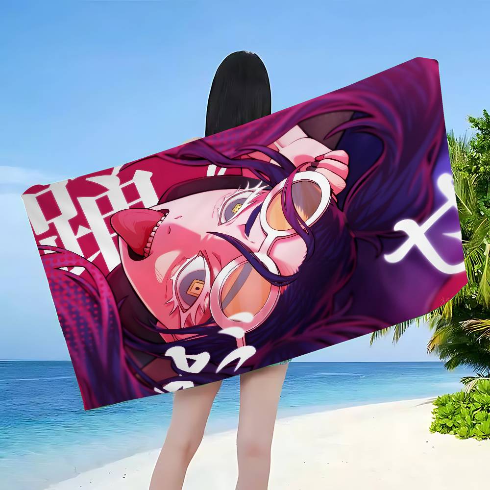 Singer Japaneses Ado Anime Beach Swimming Towel Soft Absorbent Washcloth Children's Gifts For Kids Travel Camping Gym