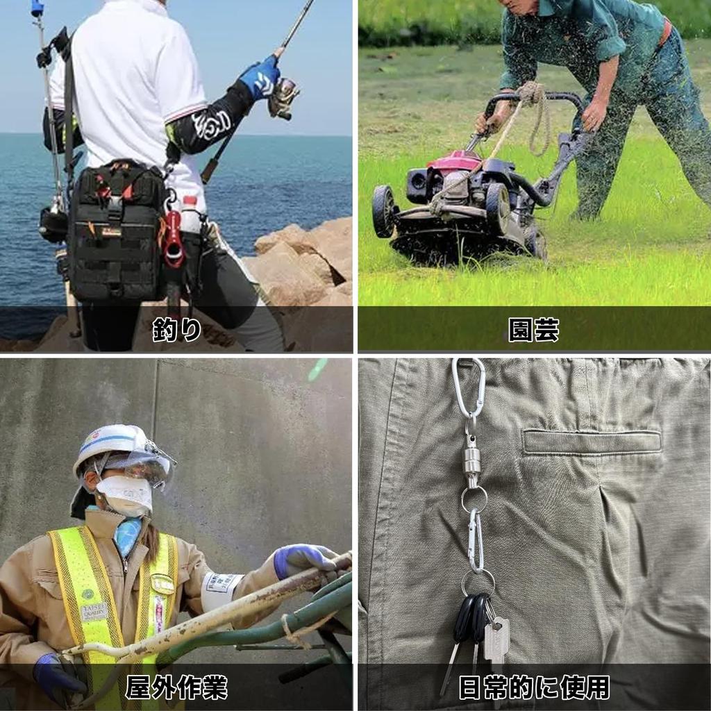 Wlikn Magnetic Releaser, Load Capacity 5kg, Set of 3, Magnet