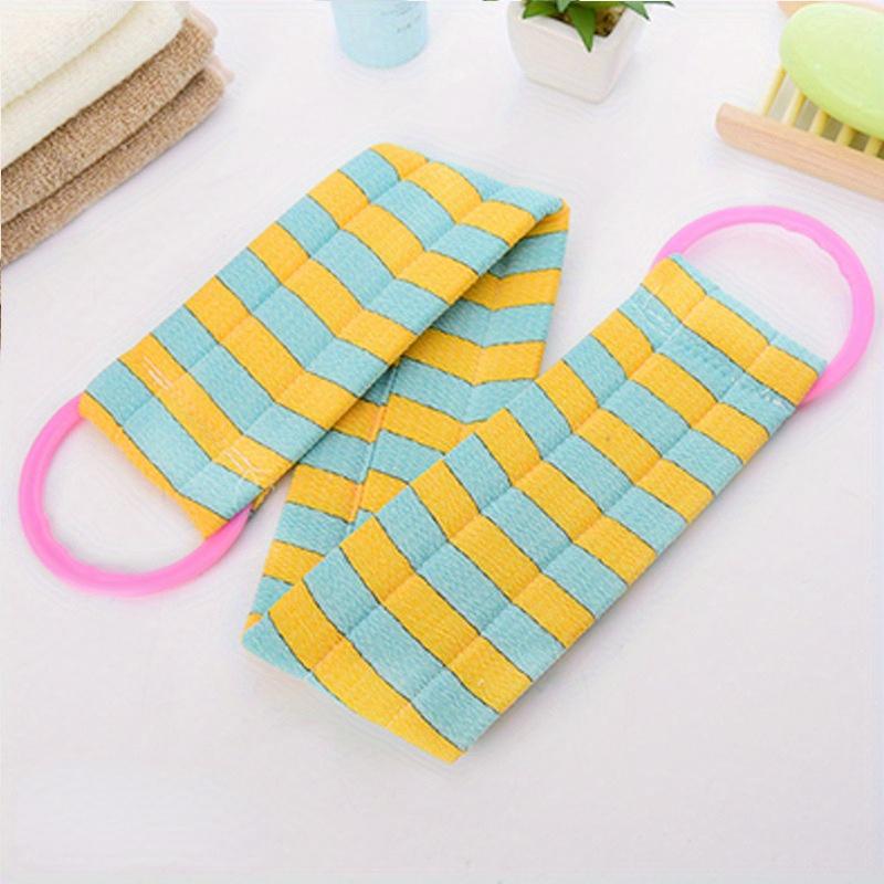 

Мужское полотенце для спины, удлиненное, с отшелушивающим и смягчающим эффектом, необходимое для ванны и душа синий