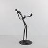 Men's Black Minimalist Accessories, Metal, Gold Ball Decorations, Abstract Figures, Statues, Desktop Decorative Sculptures