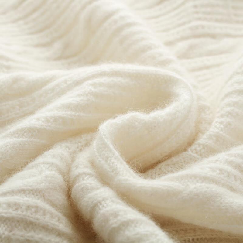 Zhaojun Women's Cable Knit Cashmere Cardigan