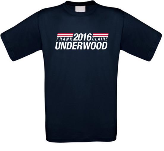 Underwood 2016 House Of Cards T-Shirt XXXXL