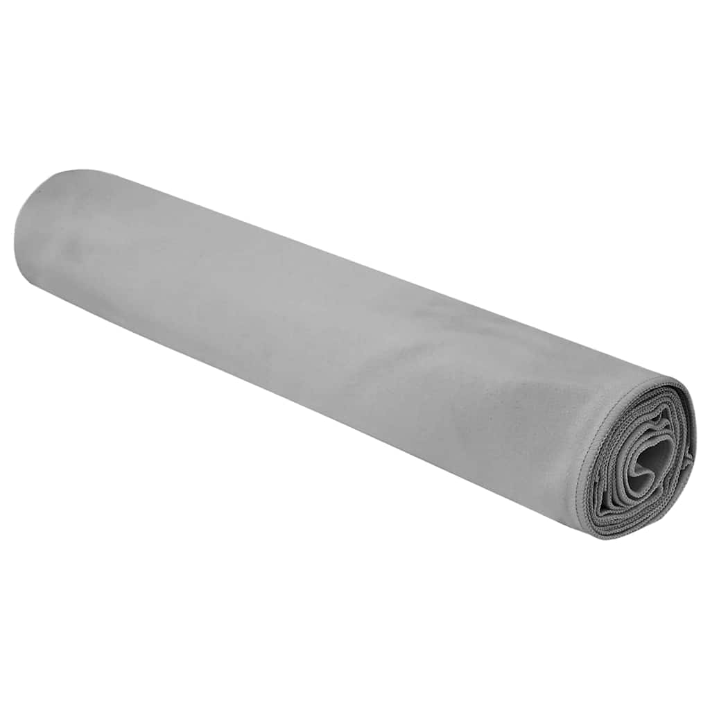 Sports Towels 2 Pcs Dark Grey 90 X 180 Cm