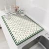 Super Absorbent Kitchen Dish Drying Mats Non-slip Coffee Drain Pad Quick Dry Tableware Kitchen Faucet Placemat Dinnerware