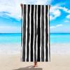 Large Striped Beach Towel For Adults Kids Quick Dry Sand Swimming Pool Bath Towel Summer Travel Seaside Vacation Accessories