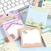 100pcs/1 lot Daily cute memo and message material paper for bullet journals