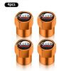 4Pcs Metal Car Logo Wheel Tire Hex Valve Caps Stem Case Covers For Audi A1 A3 A4 A5 A6 A7 A8 Q2 Q3 Q5 Q6 Q7 TT S line S3 S4 S5