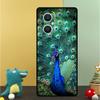 Animal Peacock Pattern Case For OPPO Reno 15 15F 14 13 12 11 10 Pro 14F 13F 12F 11F 8T OPPO Find X9 X8 X6 Pro Cover