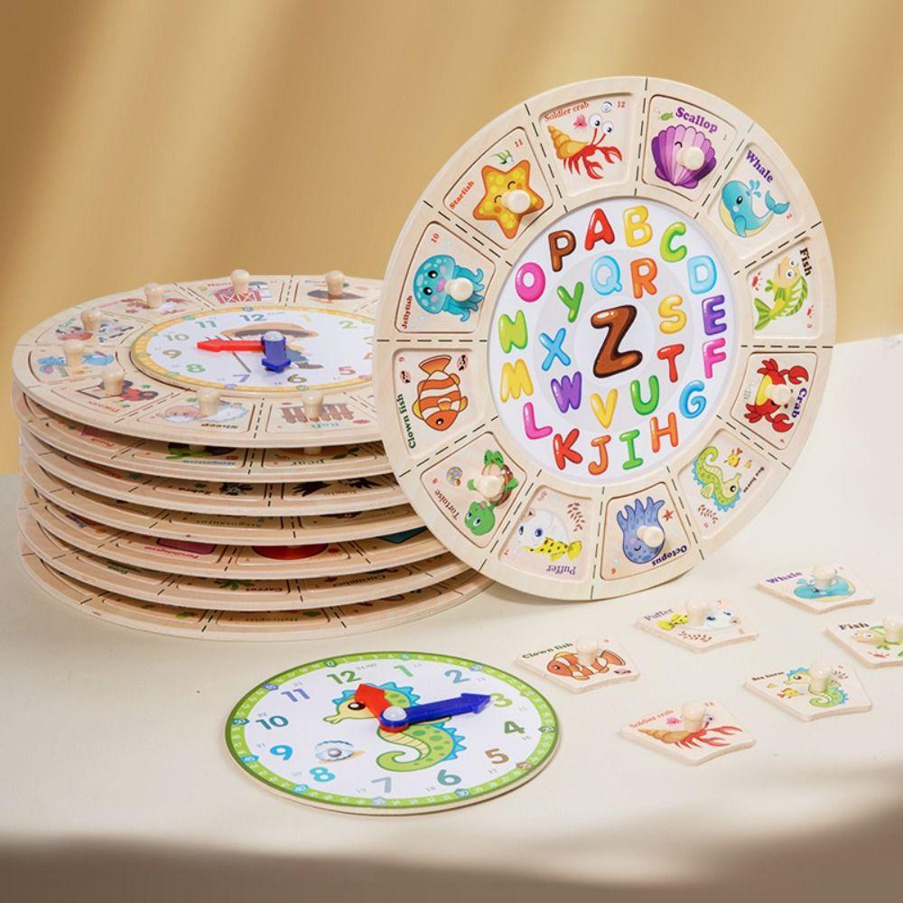 

Моделирование жизненных навыков Модель часов Учебное пособие Монтессори Часы Набор для дошкольного учреждения Geometric