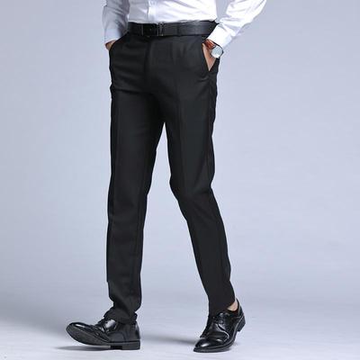 Lente- en Herfstpak Broek Heren Rechte Formele Losse Broek