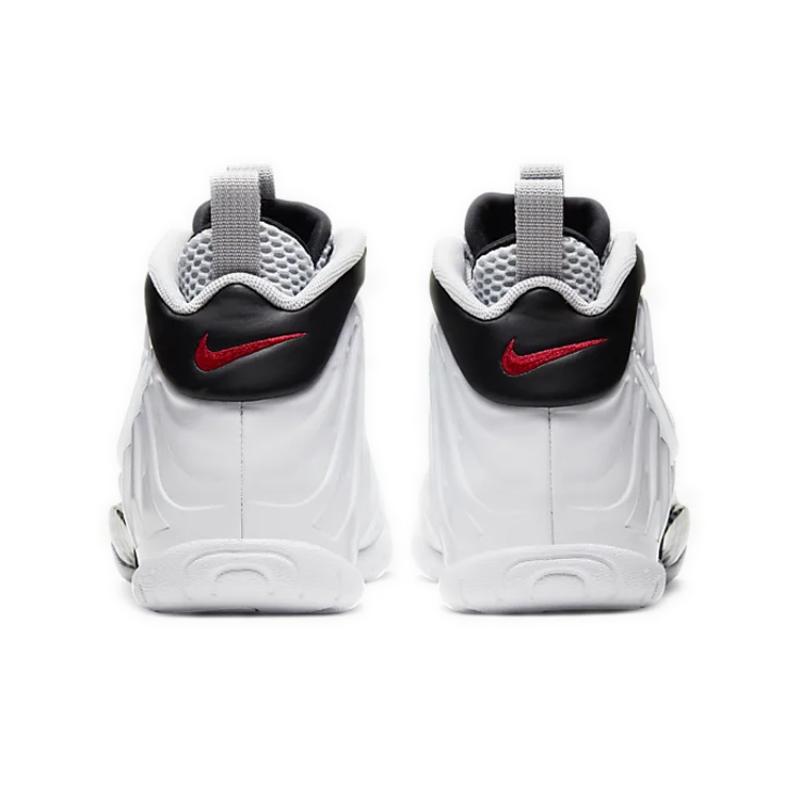 Nike Air Foamposite Pro White Black University Red GS Sneakers 644792-103