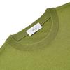 VERNO Short Sleeve Basic Round Knit Green